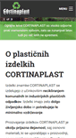 Mobile Screenshot of cortinaplast.si